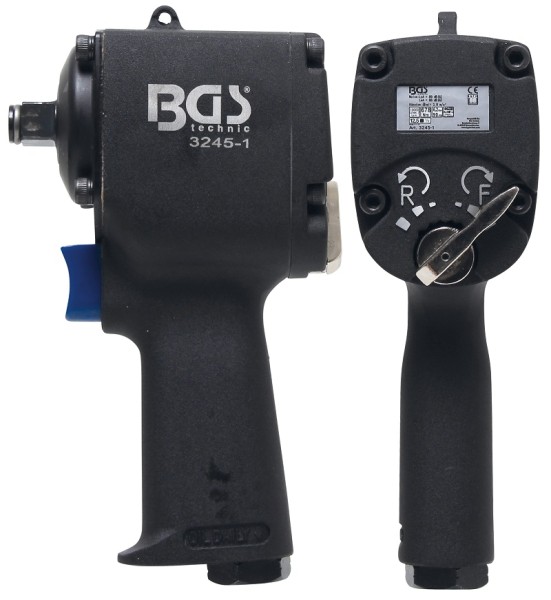 BGS 3245-1 Druckluft Schlagschrauber 1/2" mit 678 Nm Mini-Schlagschrauber